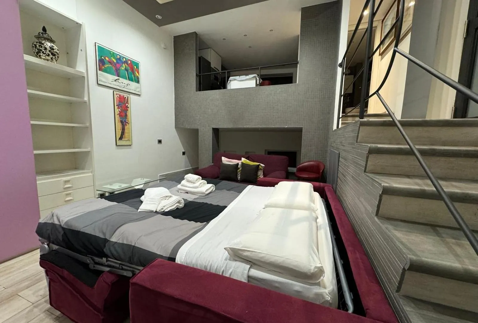 Ponte Milvio Lovely Studio Rome 0*,